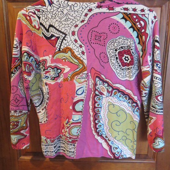 Elizabeth New York multi-colored Top - Picture 3 of 3